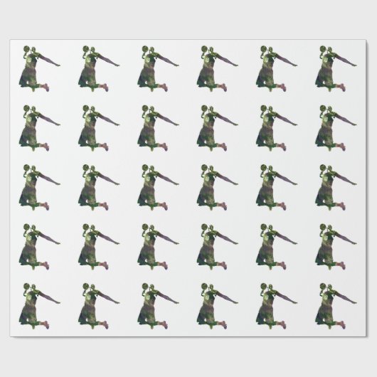 Basketball Cadeaupapier (Vlak)