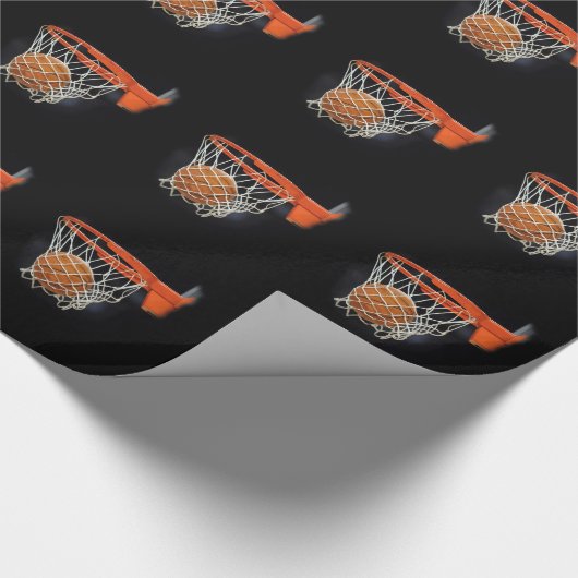 Basketball Cadeaupapier (Hoek)