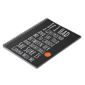 Basketball-cadeaus voor eenlingboxen notitieboek (Linkerzijde)