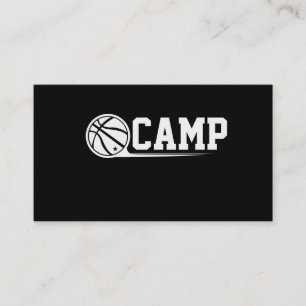 Basketball Camp Business, 3,5 x 2,0 inch, 100 pack Visitekaartje