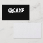 Basketball Camp Business, 3,5 x 2,0 inch, 100 pack Visitekaartje (Voorkant / Achterkant)