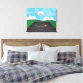 Basketball Canvas Afdruk (Insitu (Slaapkamer))