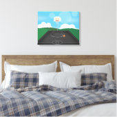 Basketball Canvas Afdruk (Insitu (Slaapkamer))