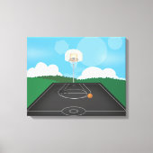 Basketball Canvas Afdruk (Voorkant)