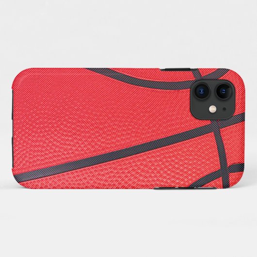 Basketball Case-Mate iPhone Case (Achterkant (horizontaal))