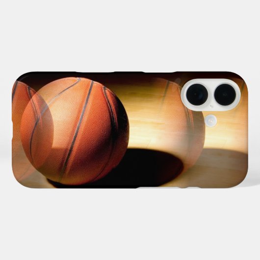Basketball Case-Mate iPhone Case (Achterkant (horizontaal))