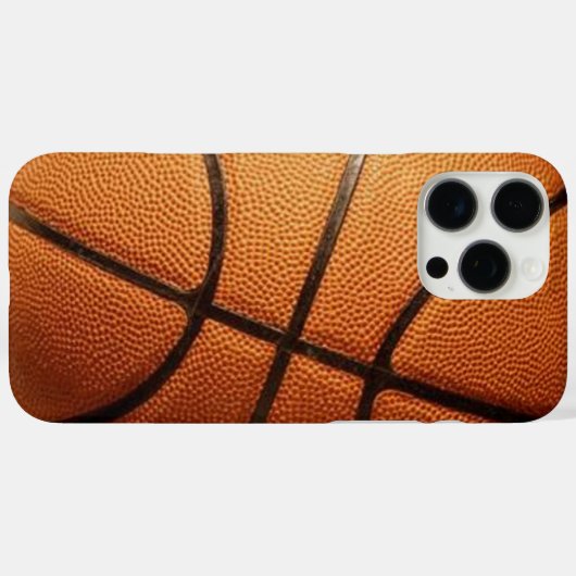 Basketball Case-Mate iPhone Case (Achterkant (horizontaal))