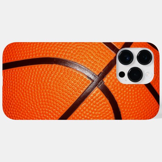 Basketball Case-Mate iPhone Case (Achterkant (horizontaal))
