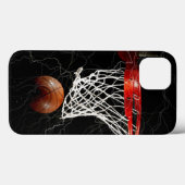 Basketball Case-Mate iPhone Case (Achterkant (horizontaal))