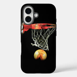 Basketball iPhone 16 Hoesje