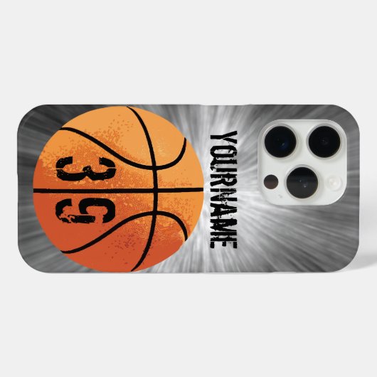 Basketball () Case-Mate iPhone case (Achterkant (horizontaal))