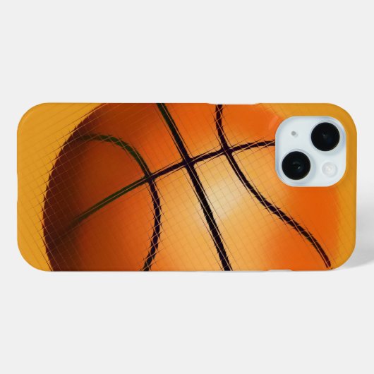 Basketball Case-Mate iPhone Case (Achterkant (horizontaal))