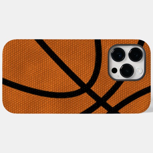 Basketball Case-Mate iPhone Case (Achterkant (horizontaal))