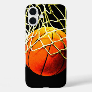 Basketball iPhone 16 Plus Hoesje