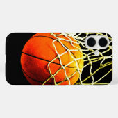 Basketball Case-Mate iPhone Case (Achterkant (horizontaal))