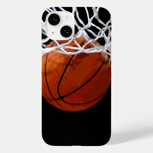 Basketball Case-Mate iPhone Case (Achterkant)