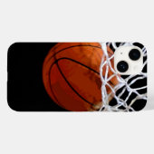 Basketball Case-Mate iPhone Case (Achterkant (horizontaal))
