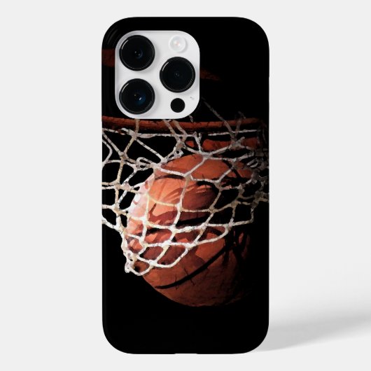 Basketball Case-Mate iPhone Case (Achterkant)