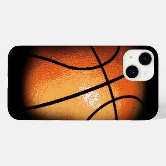 Basketball Case-Mate iPhone Case (Achterkant (horizontaal))