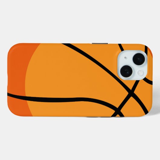 Basketball Case-Mate iPhone Case (Achterkant (horizontaal))