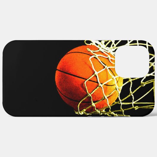 Basketball Case-Mate iPhone Case (Achterkant (horizontaal))