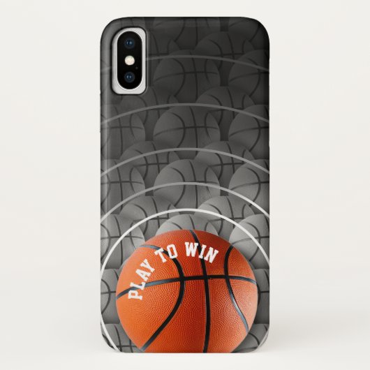 Basketball Case-Mate iPhone Case (Achterkant)