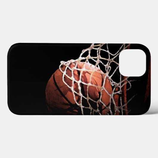 Basketball Case-Mate iPhone Case (Achterkant (horizontaal))