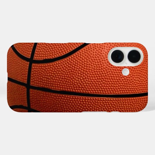 Basketball Case-Mate iPhone Case (Achterkant (horizontaal))