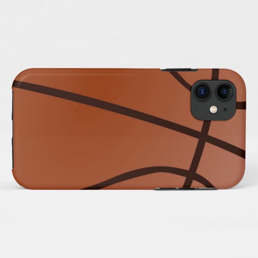Basketball Case-Mate iPhone Case (Achterkant (horizontaal))