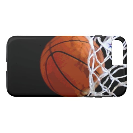 Basketball Case-Mate iPhone Case (Achterkant (Horizontaal))