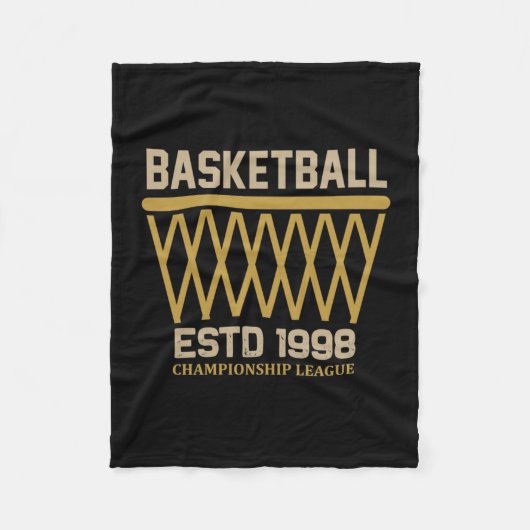 Basketball Championship League 1998 Fleece Deken (Voorkant)