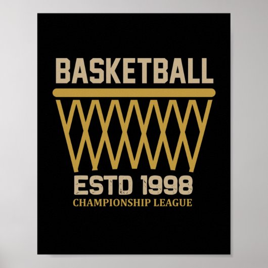 Basketball Championship League 1998 Poster (Voorkant)
