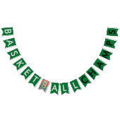 Basketball Champs Green Bunting Banner (Alle)