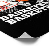Basketball Character Hoop Poster (Hoek)