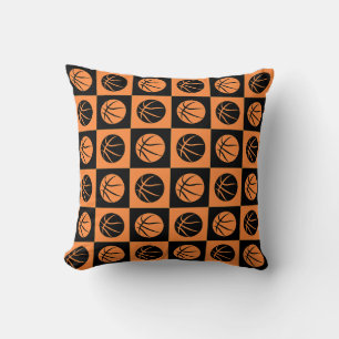 Basketball Checkered naadloos patroon Kussen