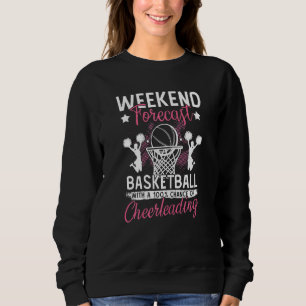 Basketball Cheer Graphic Women Girls Cheerleader Trui