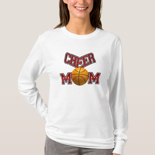 Basketball Cheer Ma T-shirt (Voorkant)