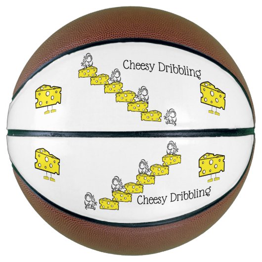 Basketball Cheesy Drippling Basketbal (Voorkant)
