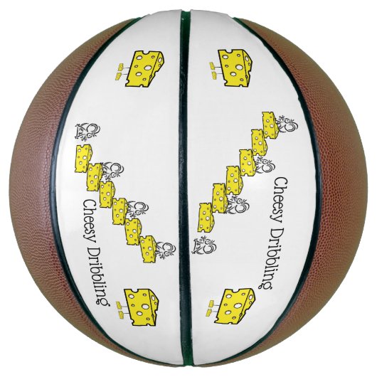 Basketball Cheesy Drippling Basketbal (Verticaal)