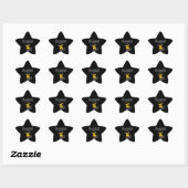 Basketball Chick #4 Ster Sticker (Vel)