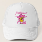 Basketball Chick #8 Trucker Pet (Voorkant)