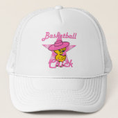 Basketball Chick #8 Trucker Pet (Voorkant)