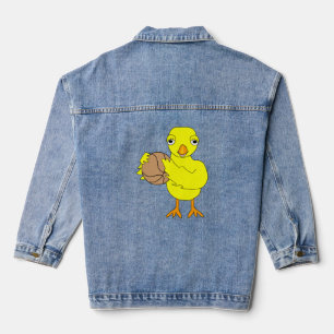 Basketball Chick Denim Jacket