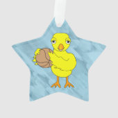 Basketball Chick Ornament (achterkant)