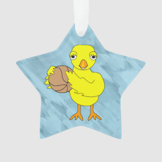 Basketball Chick Ornament