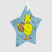 Basketball Chick Ornament (voorkant)