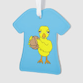 Basketball Chick Ornament (voorkant)