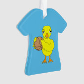 Basketball Chick Ornament (voorkant)