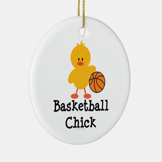 Basketball Chick Ornament (Rechts)