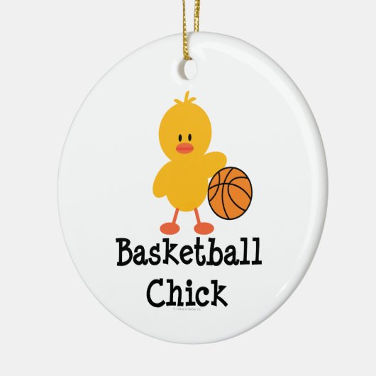 Basketball Chick Ornament (Links)